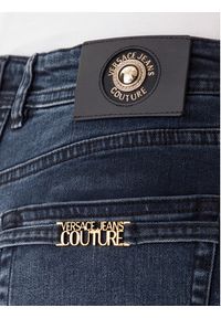 Versace Jeans Couture Jeansy 79HAB561 CDWAB Granatowy Wide Leg. Kolor: niebieski