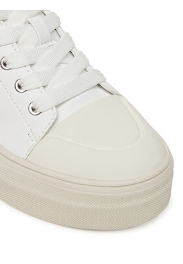 DKNY Trampki York K3511777 Biały. Kolor: biały. Materiał: skóra