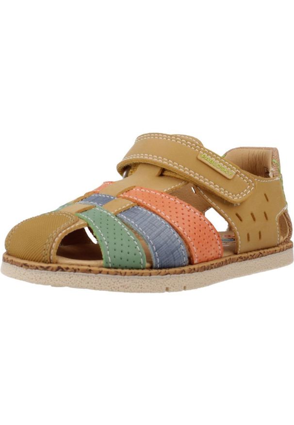 Pablosky - Sandały PABLOSKY 055183P Brązowy. Kolor: brązowy. Materiał: skóra, tkanina. Sezon: lato