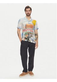Lindbergh Koszula 30-203735 Kolorowy Relaxed Fit. Materiał: wiskoza. Wzór: kolorowy