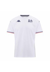 Koszulka chłopięca Kappa Adobi 24H Le Mans. Kolor: biały. Sport: kolarstwo #1