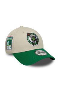 New Era - Czapka baseballowa 9forty Boston Celtics. Kolor: beżowy. Styl: sportowy