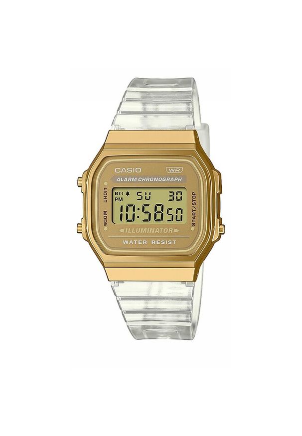 Zegarek Casio. Kolor: złoty. Styl: vintage