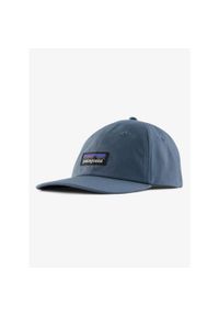 Czapka z daszkiem Patagonia P-6 Label Trad Cap - utility blue. Kolor: niebieski