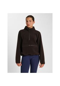 Damski polar Hummel Pulse. Kolor: wielokolorowy, brązowy, czarny. Materiał: polar. Sport: piłka ręczna #1