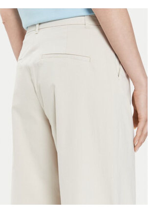 only - ONLY Spodnie materiałowe Stella 15311377 Écru Regular Fit. Materiał: bawełna