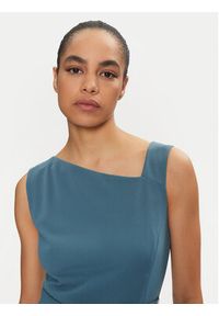 Calvin Klein Sukienka codzienna K20K207895 Zielony Regular Fit. Okazja: na co dzień. Kolor: zielony. Materiał: syntetyk. Typ sukienki: proste. Styl: casual #3