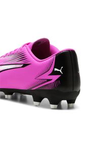 Buty piłkarskie męskie Puma Ultra Play Fgag. Zapięcie: sznurówki. Kolor: biały, wielokolorowy, różowy, czarny. Materiał: materiał, syntetyk, tkanina. Szerokość cholewki: normalna. Sport: piłka nożna