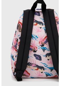 Eastpak plecak damski kolor różowy duży wzorzysty EK000620O481-O481. Kolor: różowy. Materiał: włókno, materiał #3