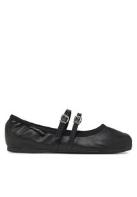 Baleriny Tommy Jeans. Kolor: czarny