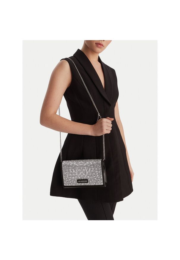 Love Moschino - Torebka LOVE MOSCHINO. Kolor: czarny