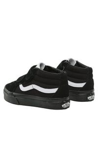 Vans Sneakersy Uy Sk8-Mid Reissue V VN0A346YLWB1 Czarny. Kolor: czarny. Materiał: zamsz, skóra. Model: Vans SK8