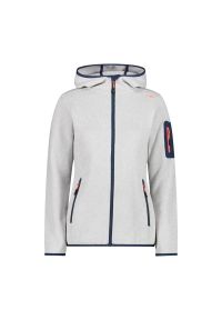 Bluza damska turystyczna CMP 3H19826. Kolor: czerwony, szary, wielokolorowy. Materiał: polar. Styl: sportowy. Sport: turystyka piesza #1