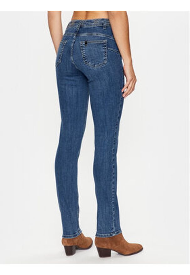 Liu Jo Jeansy UF3016 D4391 Niebieski Slim Fit. Kolor: niebieski
