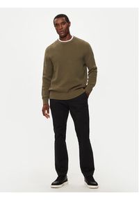 Selected Homme Sweter 16094552 Zielony Relaxed Fit. Kolor: zielony. Materiał: bawełna #2