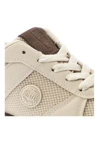 Big-Star - Sneakersy damskie Big Star, cholewka z połączenia materiałów tekstylnych i syntetycznych klasyczne wiązanie amortyzująca podeszwa, beżowe, TT274275. Okazja: na co dzień. Zapięcie: sznurówki. Kolor: beżowy. Materiał: materiał, syntetyk. Szerokość cholewki: normalna #7