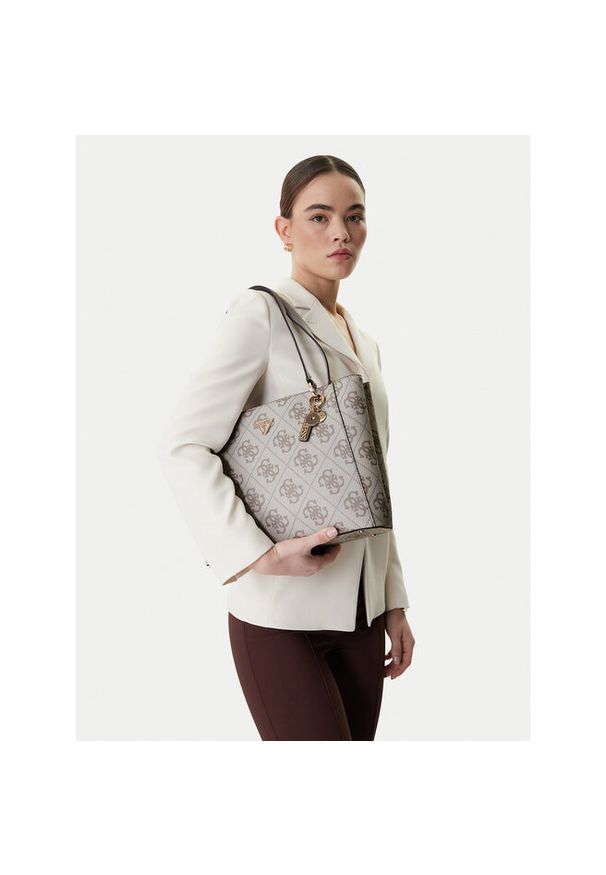 Torebka Guess. Kolor: beżowy