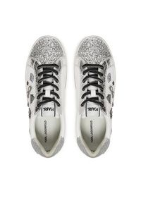 Karl Lagerfeld - KARL LAGERFELD Sneakersy KL60118E Biały. Kolor: biały. Materiał: skóra #3