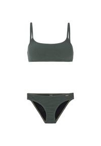Damski 2-częściowy kostium kąpielowy typu bralette Protest Prthizz. Kolor: zielony #1