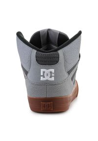 Buty DC Shoes Pure High-Top M ADYS400043-XSWS szare. Okazja: na spacer, na co dzień. Kolor: szary. Sport: turystyka piesza #2