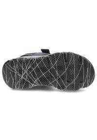 Big-Star - Granatowe Sandały Big Star Wygodne Buty Dziecięce. Zapięcie: rzepy. Kolor: niebieski. Materiał: skóra ekologiczna, materiał. Styl: elegancki