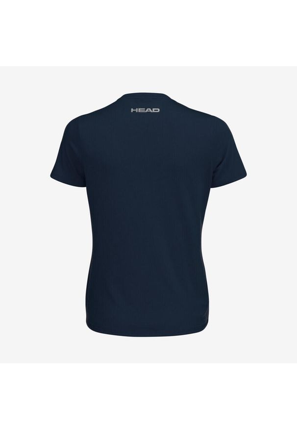 Head - T-shirt damski Club Lucy. Kolor: niebieski. Materiał: bawełna, jersey, materiał, poliester