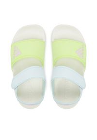 Adidas - adidas Sandały adilette IH3635 Żółty. Kolor: żółty