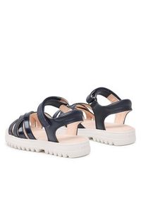 Geox Sandały J Sandal Coralie Gir J356EA05402C4002 S Granatowy. Kolor: niebieski #6