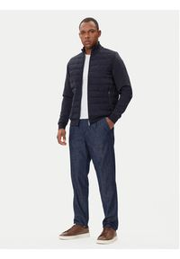 Bugatti Kurtka przejściowa 8700-85072D Granatowy Regular Fit. Kolor: niebieski. Materiał: bawełna #5