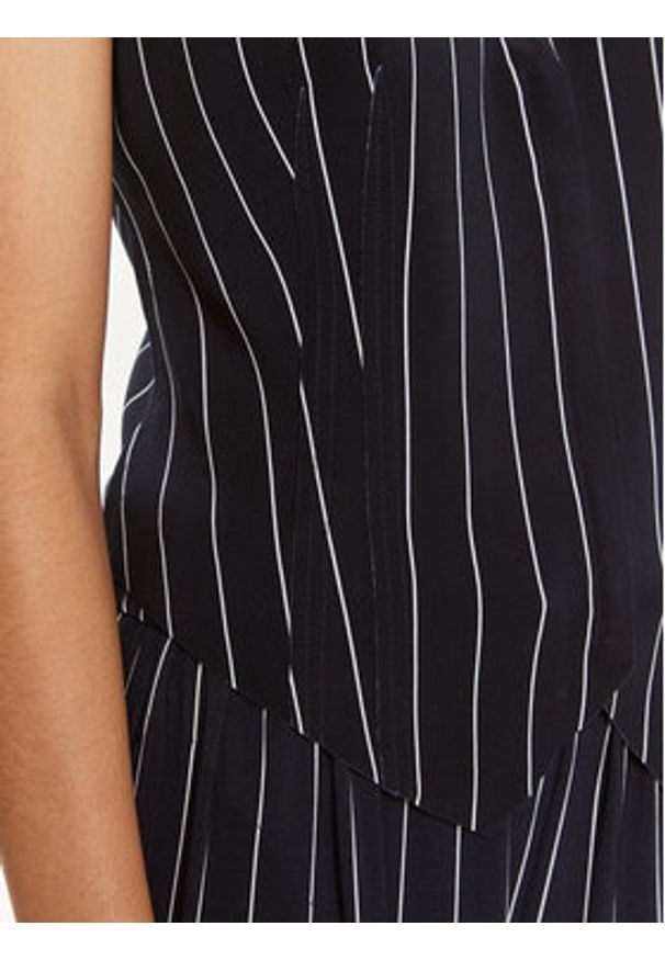 NORMA KAMALI Kamizelka KK1244PLC59642 Granatowy Regular Fit. Kolor: niebieski. Materiał: syntetyk