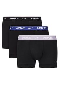Nike Komplet 3 par bokserek 0000KE1008 Czarny. Kolor: czarny. Materiał: bawełna