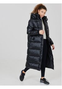 Athlecia Kurtka zimowa Elly W Maxi Puffer EA233361 Czarny Regular Fit. Kolor: czarny. Materiał: syntetyk. Sezon: zima