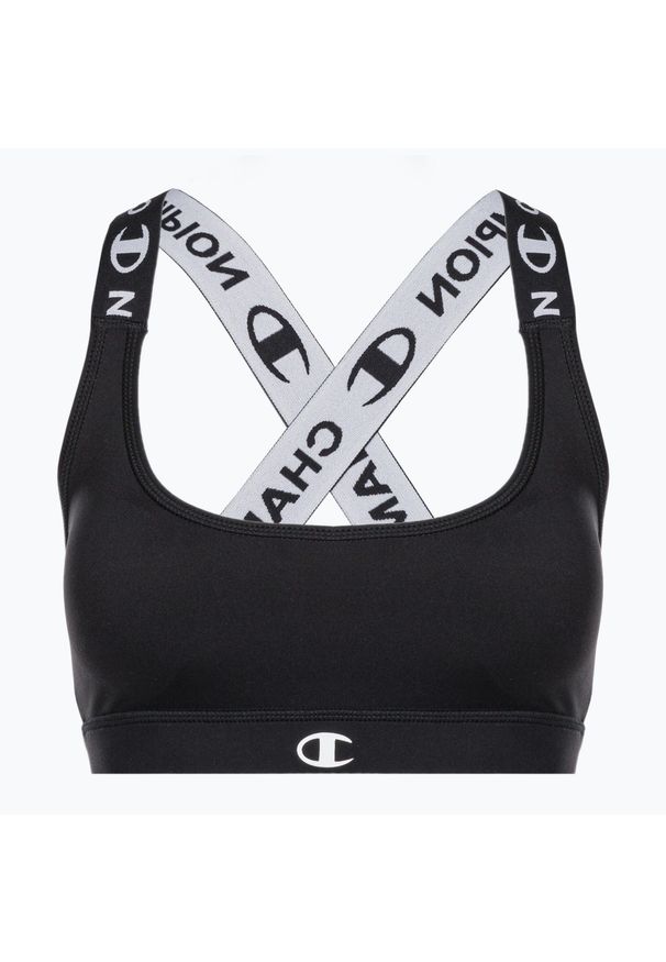 Biustonosz Champion Legacy. Kolor: czarny. Sport: fitness