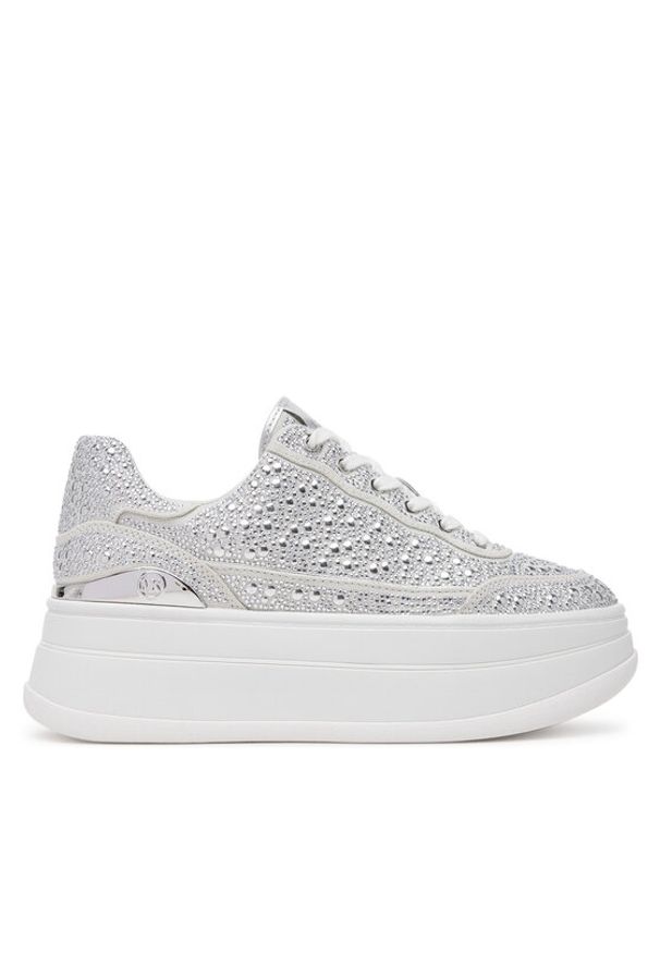 MICHAEL Michael Kors Sneakersy Hayes 43S5HYFS2D Srebrny. Kolor: srebrny