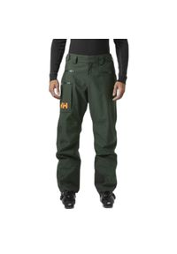 Kombinezon narciarski Helly Hansen Ridge Infinity. Kolor: czarny, wielokolorowy, zielony. Sezon: zima. Sport: narciarstwo #1