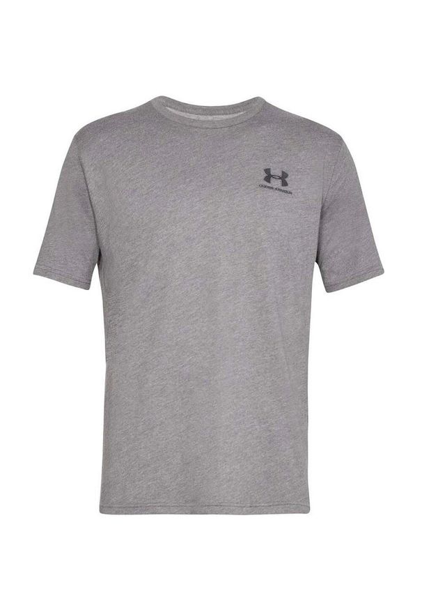 Under Armour - Męska Koszulka Sportowa. Kolor: szary