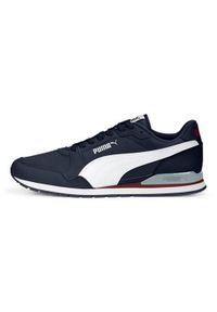 Buty do chodzenia męskie Puma ST RUNNER V3 MESH. Zapięcie: sznurówki. Kolor: niebieski. Materiał: guma, materiał, syntetyk. Szerokość cholewki: normalna. Sport: turystyka piesza #1
