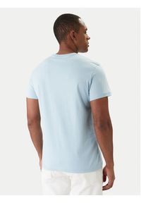 Versace Jeans Couture T-Shirt 80GAHE02 CJ00E Niebieski Regular Fit. Kolor: niebieski. Materiał: bawełna #2