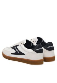 Karl Lagerfeld - KARL LAGERFELD Sneakersy Kandidate KL53855 Biały. Kolor: biały. Materiał: skóra, zamsz #4