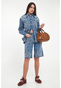 Liu Jo - Bermudy damskie z haftem LIU JO. Wzór: haft #1