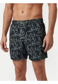 Emporio Armani Szorty kąpielowe EM000583 AF20440 FC099 Czarny. Kolor: czarny. Materiał: syntetyk #1