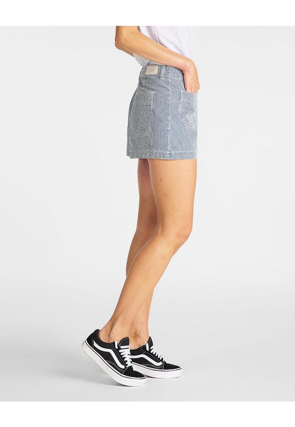 Lee - LEE PATCHPOCKET SHORT DAMSKIE SZORTY JEANSOWE L30RIWLX 112106588. Materiał: jeans