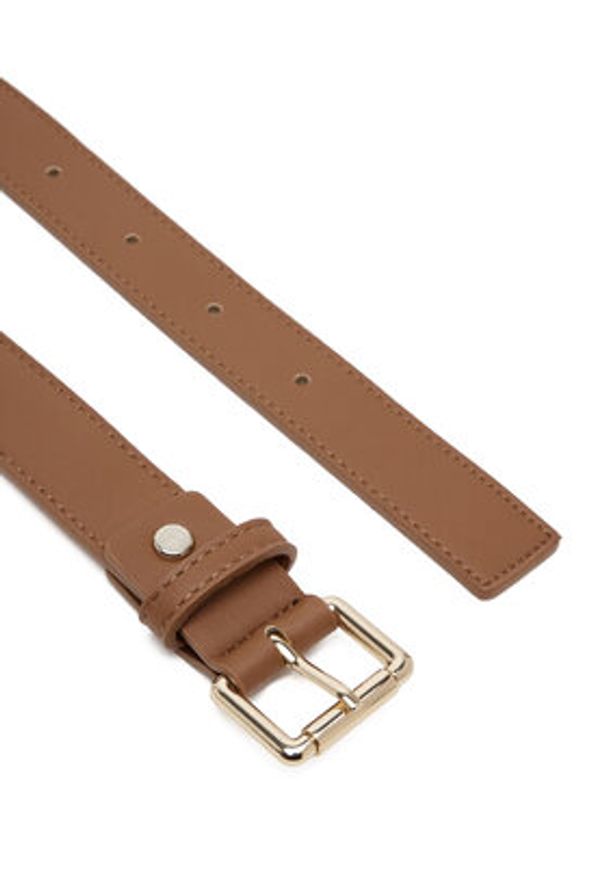 VALENTINO - Valentino Pasek Damski Emma Winter VCS3M257N Brązowy. Kolor: brązowy. Materiał: skóra