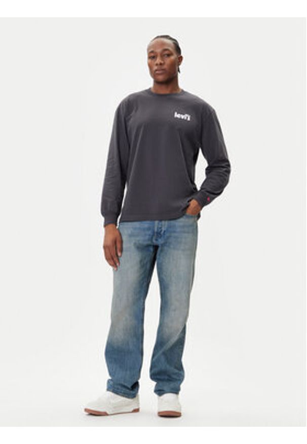 Levi's® T-Shirt Authentic 005N7-0001 Czarny Regular Fit. Kolor: czarny. Materiał: bawełna