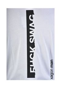 Xagon Man T-Shirt | A20082J30064 | Mężczyzna | Biały. Okazja: na co dzień. Kolor: biały. Materiał: bawełna. Wzór: nadruk. Styl: casual #6