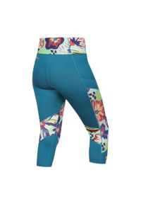 OCUN - Legging kobieta Ocun Rhea 3/4 bleu. Kolor: niebieski
