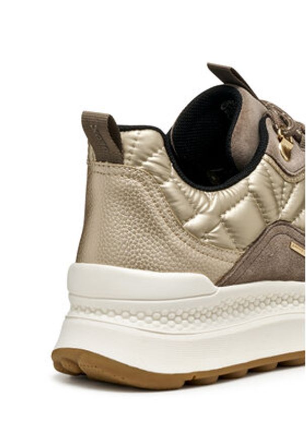 Geox Sneakersy D Spherica Actif X2 D46WPD 0FU22 C6172 Brązowy. Kolor: brązowy. Materiał: skóra