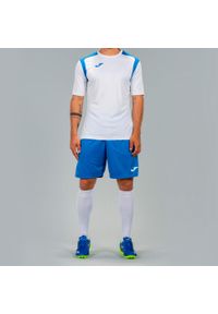 Spodenki do piłki nożnej męskie Joma Nobel. Kolor: niebieski, wielokolorowy, biały. Materiał: poliester. Sport: piłka nożna #2