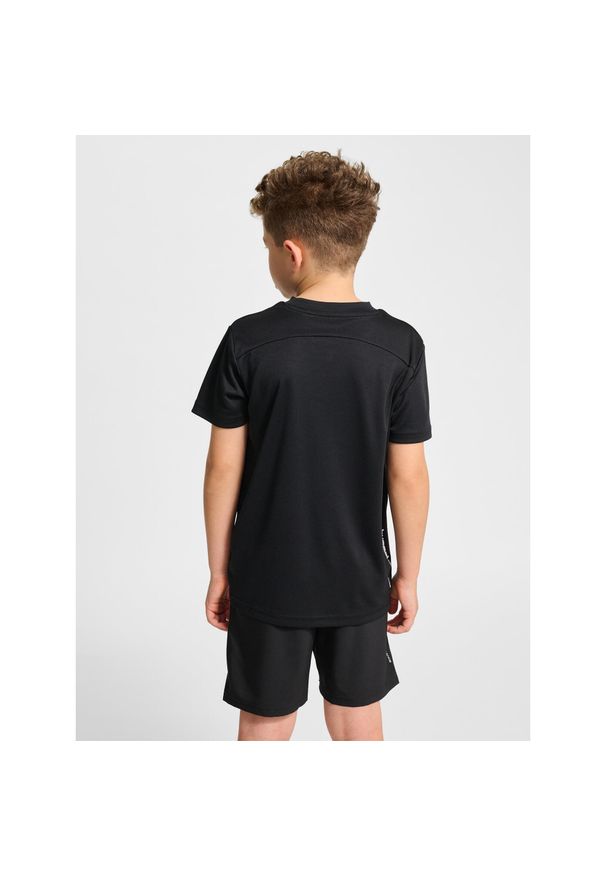Koszulka dla dzieci Hummel Pulse. Kolor: czarny. Sport: joga i pilates