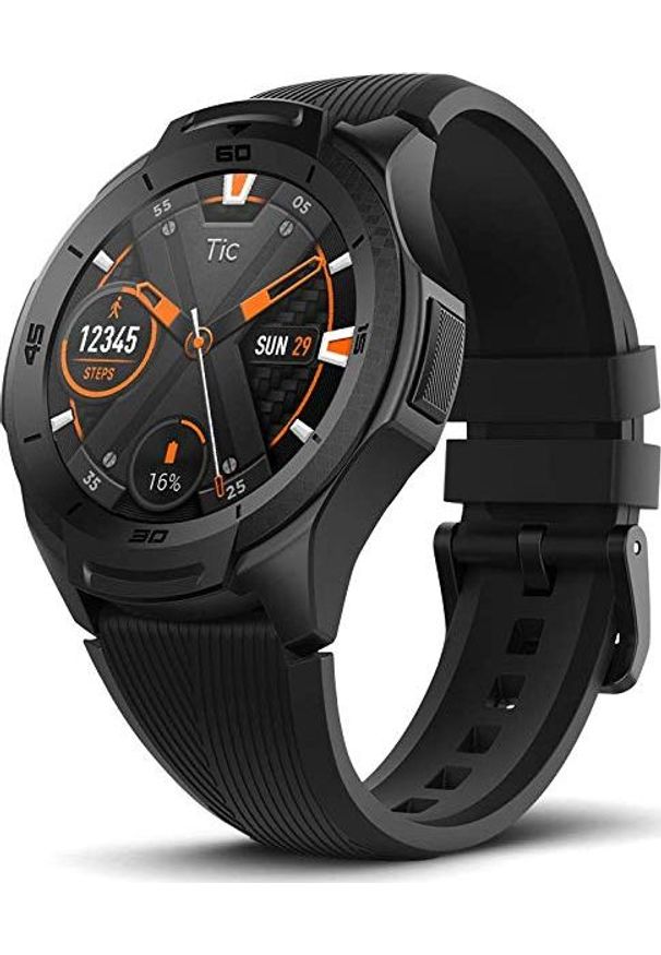 TICWATCH - Smartwatch TicWatch S2 Czarny (001900470000). Rodzaj zegarka: smartwatch. Kolor: czarny